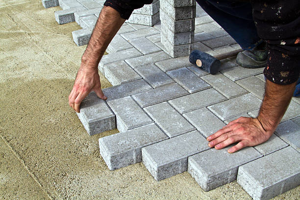 Permeable Paver Driveway in New Milford, NJ